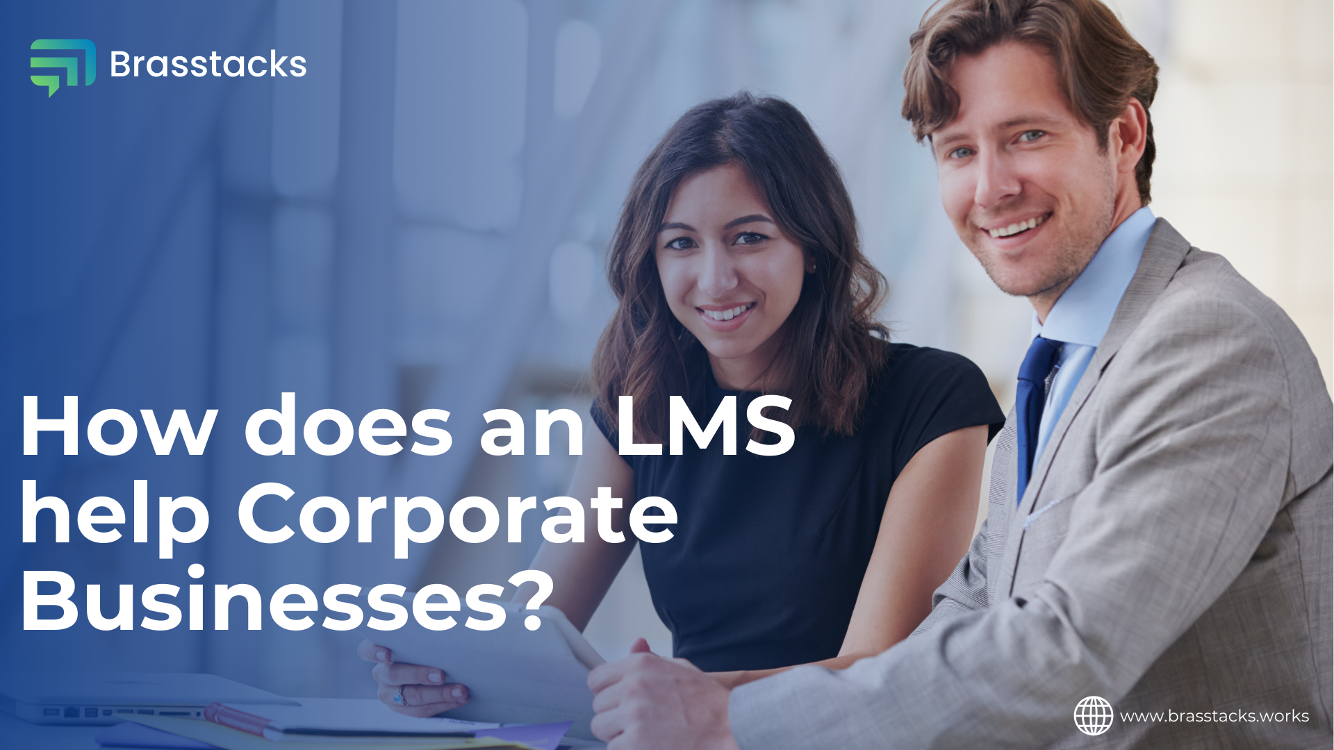 How does an LMS help corporate businesses