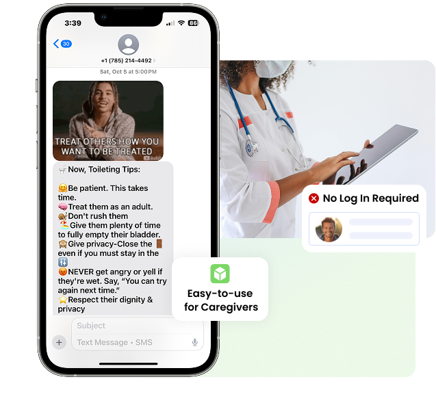 Brasstacks in action for caregivers