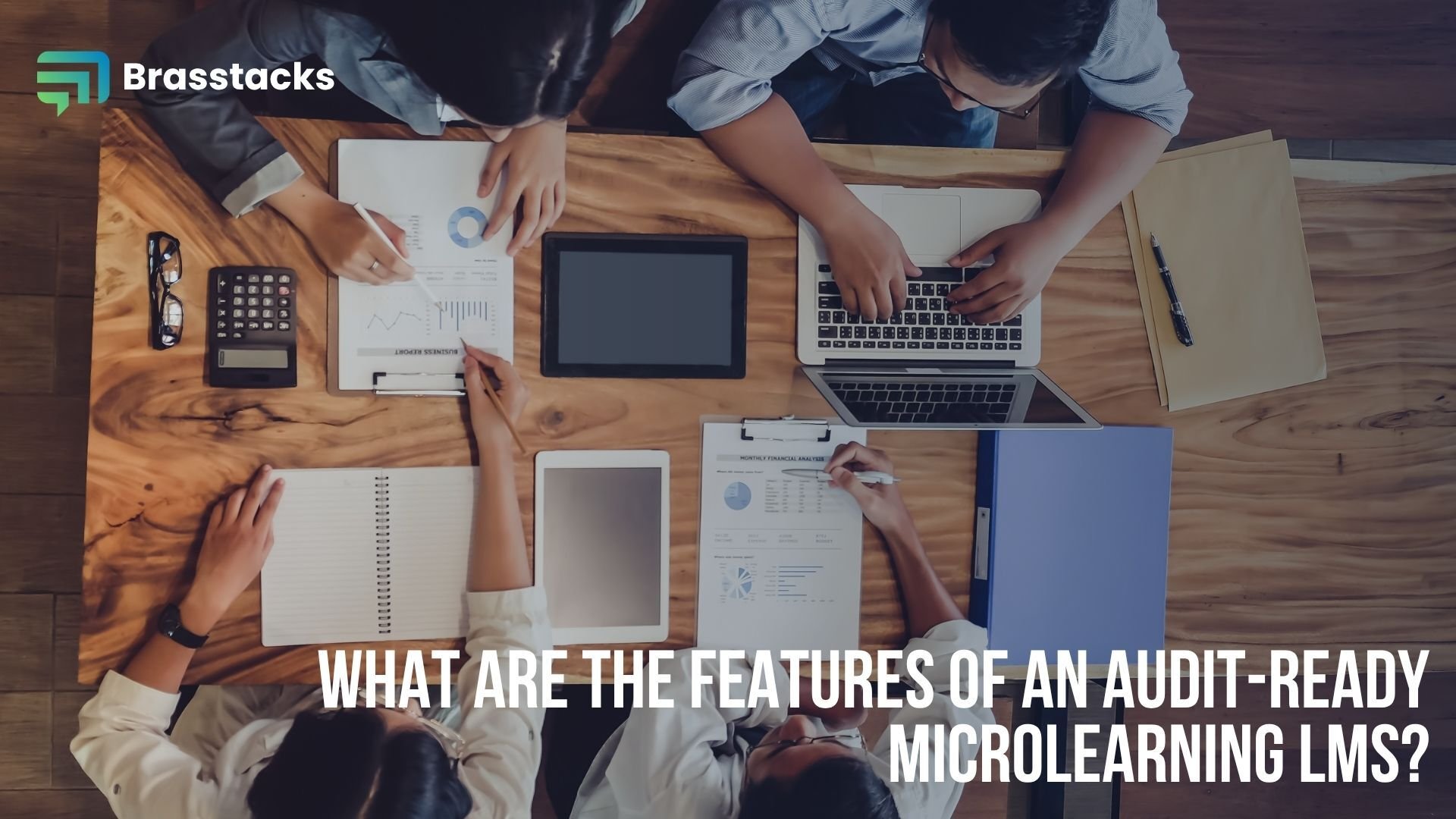 What are the features of an audit-ready microlearning LMS